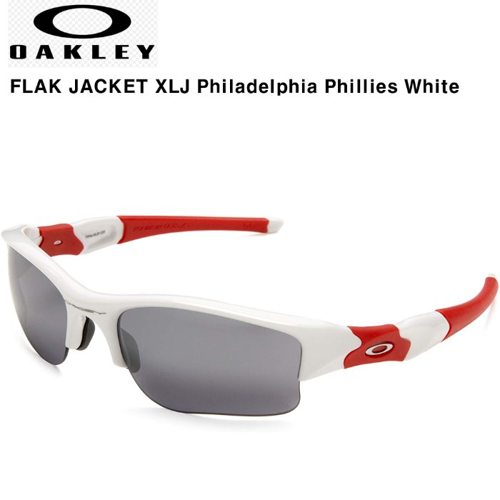 Oakley FLAK JACKET XLJ Philadelphia Phillies White