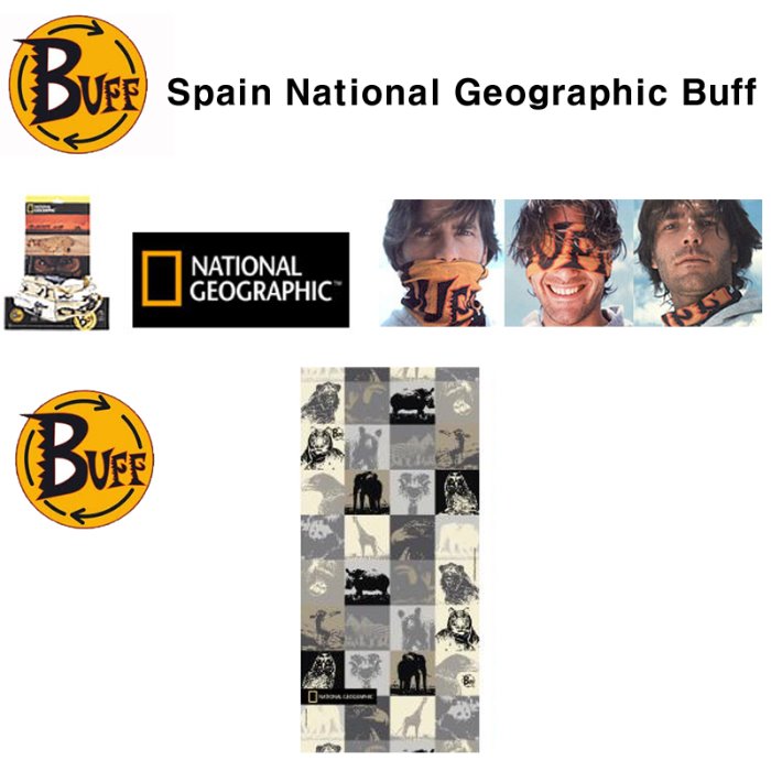BUFF 스페인 내셔널지오그래픽 버프 등산모자 자전거