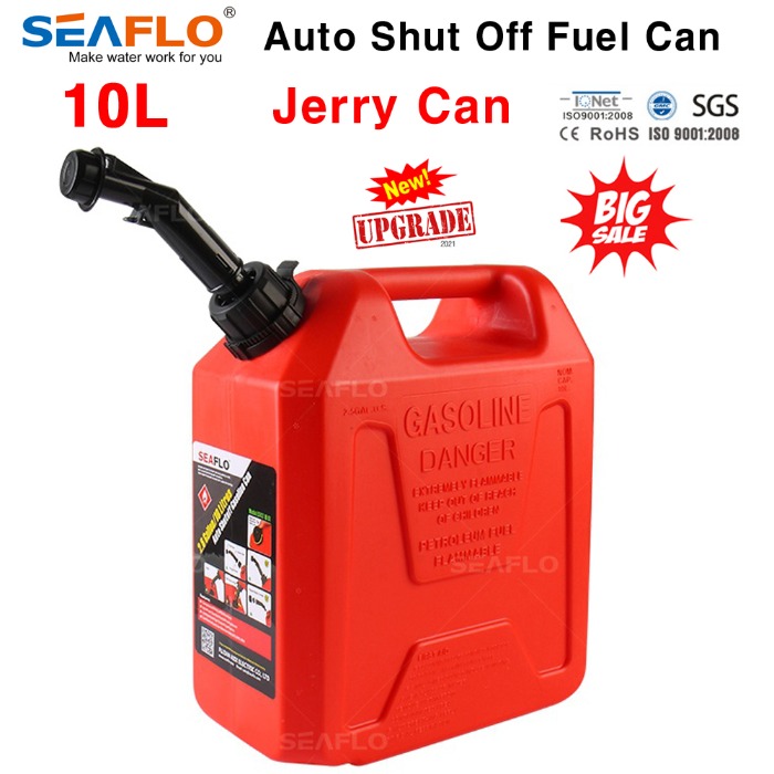 SEAFLO 제리캔 10L 연료통 기름통 석유통 캠핑 낚시