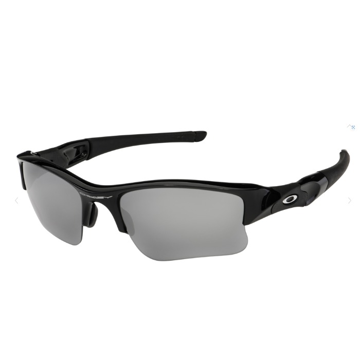 오클리 플락 자켓 XLJ 제트 블랙 블랙 이리듐 선글라스 안경 Asian Fit
