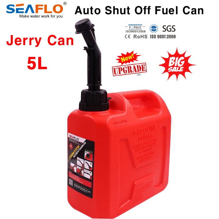 SEAFLO 제리캔 5L 연료통 기름통 석유통 캠핑 낚시