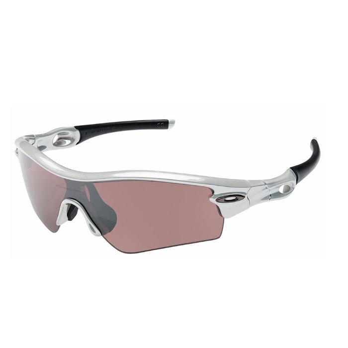 오클리 레이더 패스 화이트 크롬/G20 블랙 이리듐 선글라스 안경 ASIAN FIT